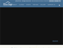 Tablet Screenshot of bluesage.org